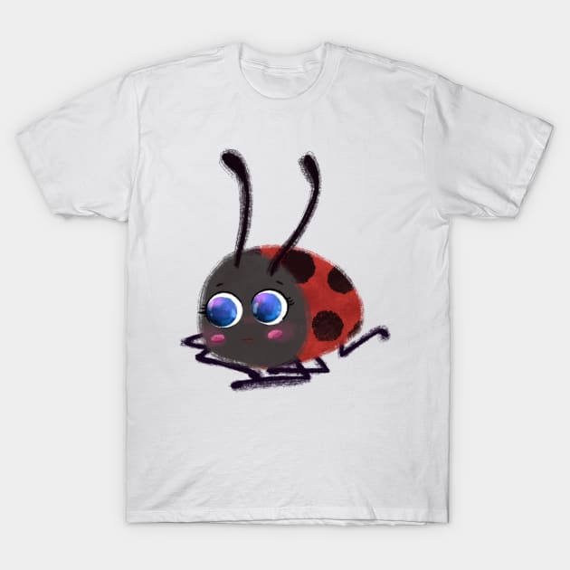 Ladybug the good girl by jilooo T-Shirt by byjilooo